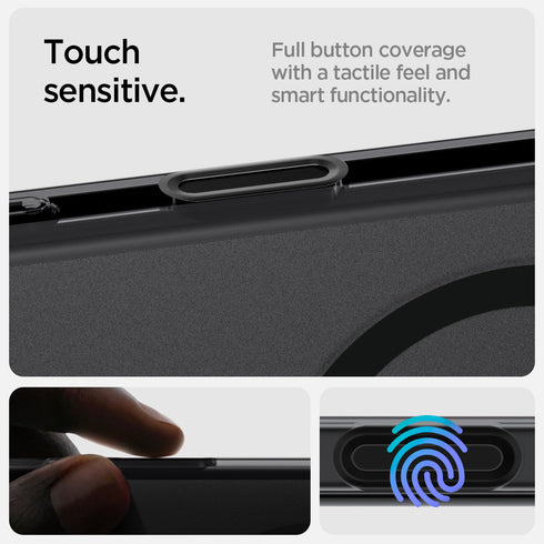 כיסוי לסדרת iPhone 16 מבית Spigen Ultra Hybrid T (MagFit + שליטה במצלמה)